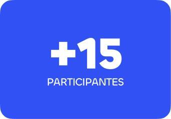 +15 participantes