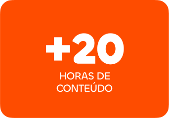 + 20 horas de conteúdo