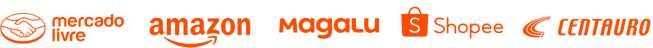 mercado livre, amazon, magalu, shopee e centauro